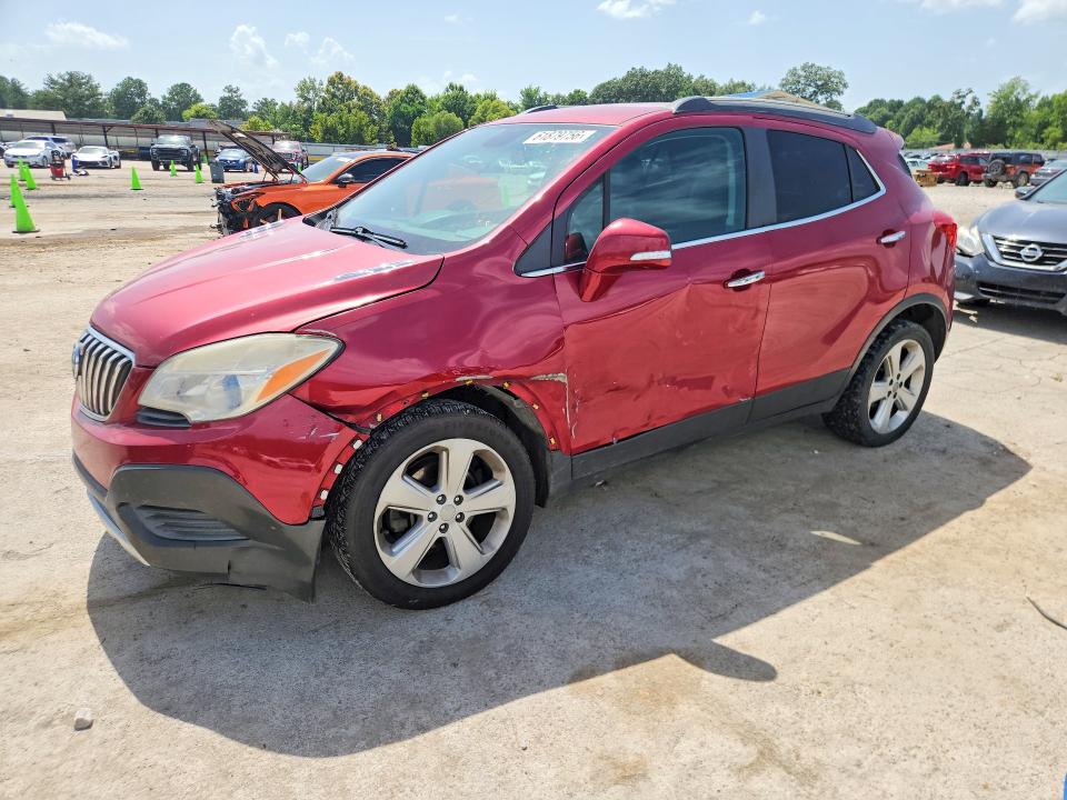 2016 Buick Encore მანქანა იყიდება აუქციონზე, vin: KL4CJASB8GB536606, აუქციონის ნომერი: 61879756