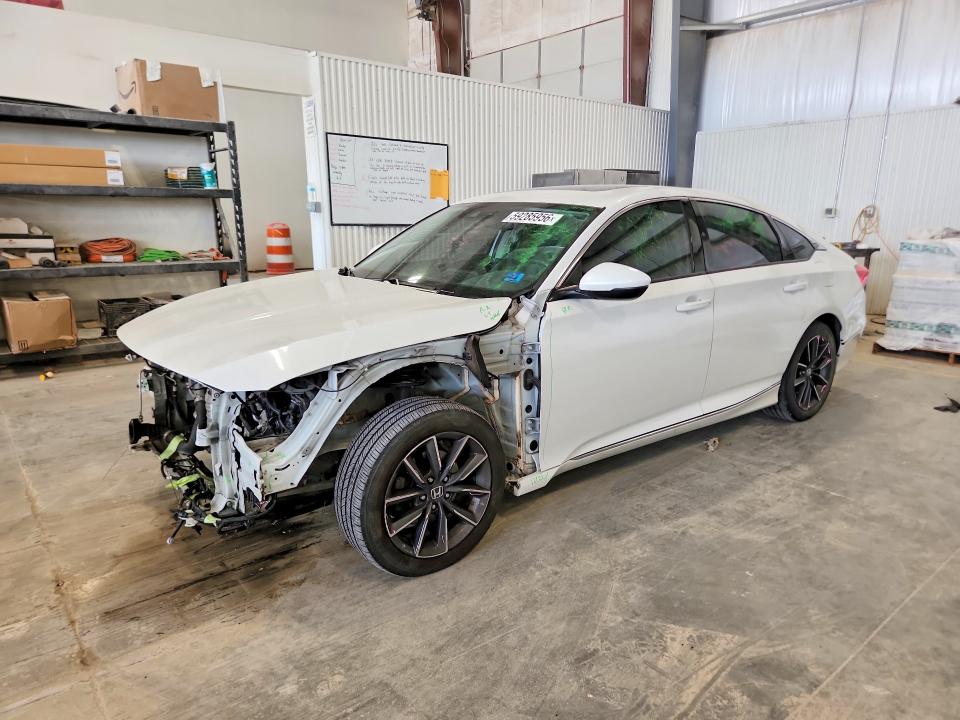 59285956 :رقم المزاد ، 1HGCV1F58MA015001 vin ، 2021 Honda Accord مزاد بيع