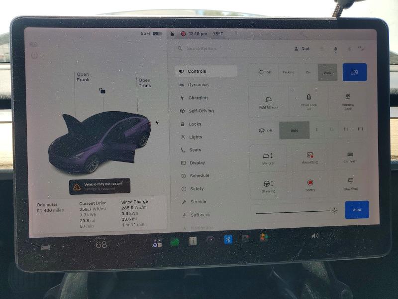 Aukcja sprzedaży 2021 Tesla Model 3, vin: 5YJ3E1EB7MF079589, numer aukcji: 61974246