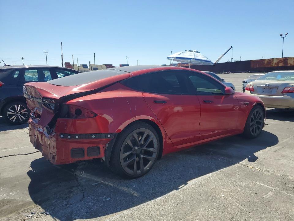 Продаж на аукціоні авто 2021 Tesla Model S, vin: 5YJSA1E69MF443747, номер лоту: 59904346