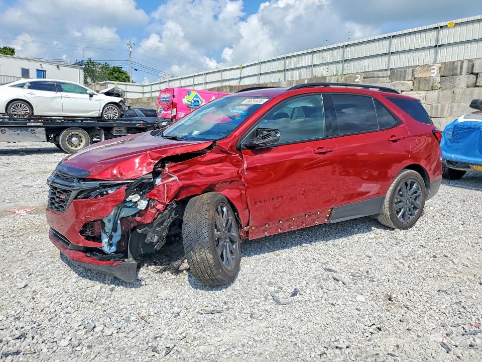 2022 Chevrolet Equinox მანქანა იყიდება აუქციონზე, vin: 2GNAXMEV9N6117383, აუქციონის ნომერი: 59634436