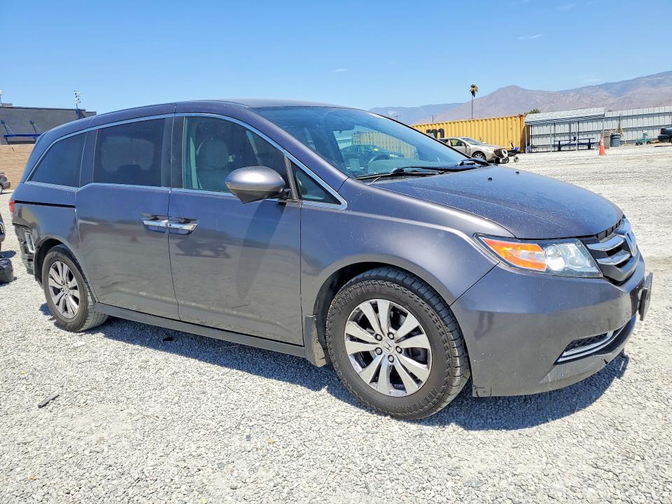 62571196 :رقم المزاد ، 5FNRL5H44GB101959 vin ، 2016 Honda Odyssey مزاد بيع