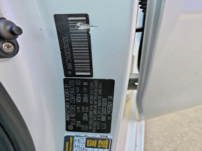 Aukcja sprzedaży 2015 Kia Forte, vin: KNAFZ5A33F5390509, numer aukcji: 61432826