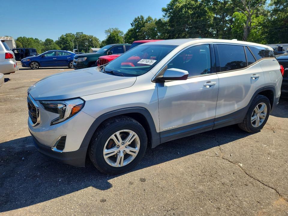 59714676 :رقم المزاد ، 3GKALMEV3KL110266 vin ، 2019 Gmc Terrain مزاد بيع