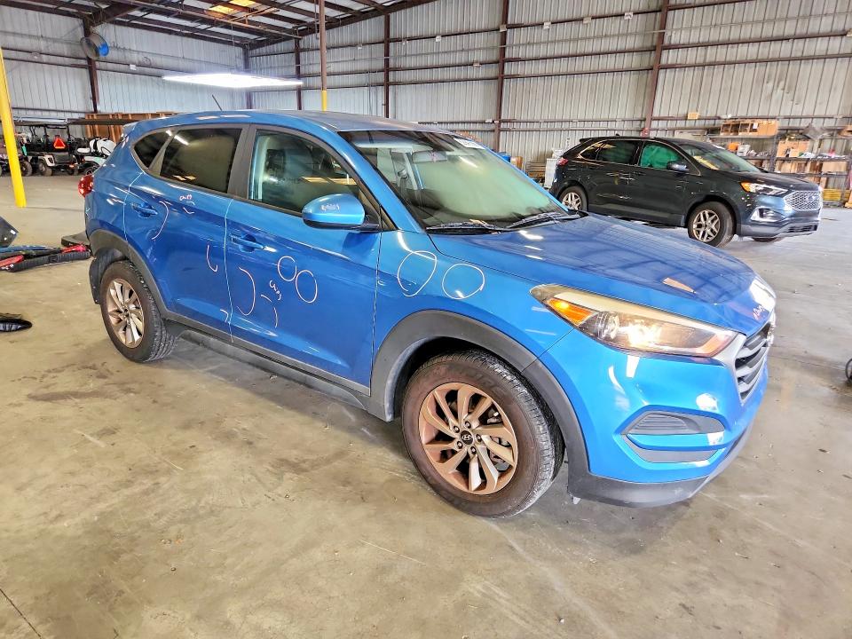 2018 Hyundai Tucson მანქანა იყიდება აუქციონზე, vin: KM8J23A44JU700207, აუქციონის ნომერი: 62947606