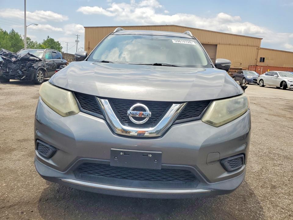 59674126 :رقم المزاد ، 5N1AT2MV6FC909702 vin ، 2015 Nissan Rogue مزاد بيع