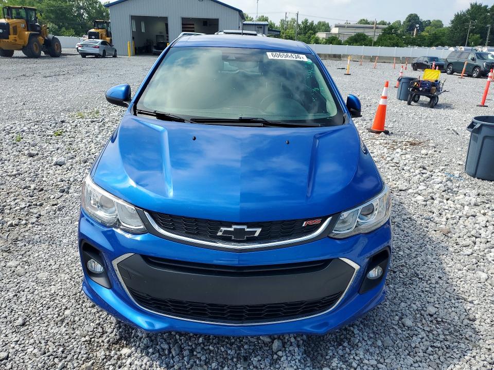Продажа на аукционе авто 2019 Chevrolet Sonic, vin: 1G1JD6SB3K4139604, номер лота: 60656436