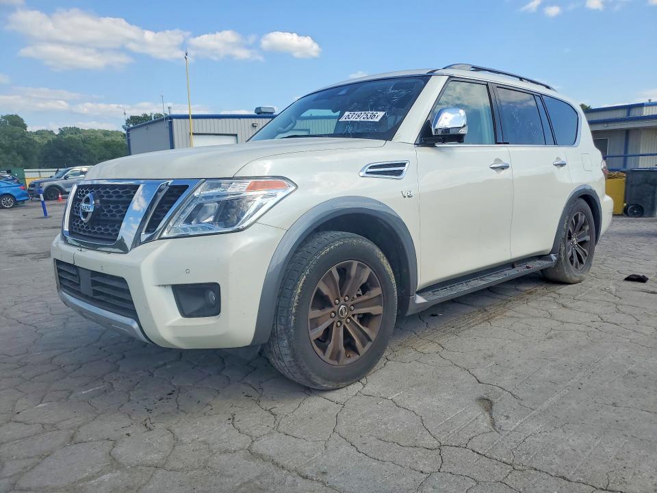 63197536 :رقم المزاد ، JN8AY2NF0J9330079 vin ، 2018 Nissan Armada مزاد بيع