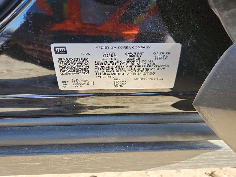 2026 Buick Encore Gx მანქანა იყიდება აუქციონზე, vin: KL4AMBSL7TB142750, აუქციონის ნომერი: 60701626