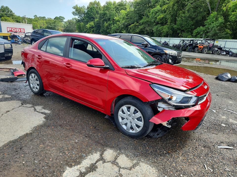 2022 Kia Rio მანქანა იყიდება აუქციონზე, vin: 3KPA24AD9NE505704, აუქციონის ნომერი: 61243006