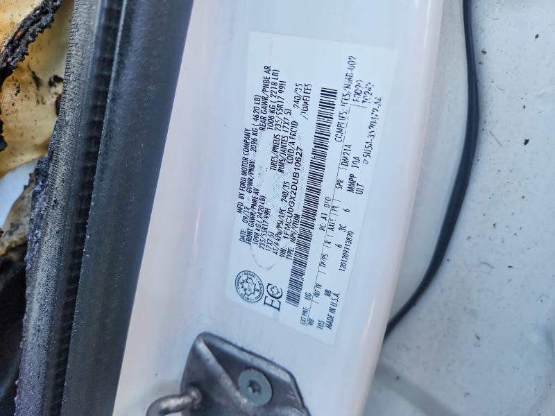 2013 Ford Escape მანქანა იყიდება აუქციონზე, vin: 1FMCU0GX2DUB10627, აუქციონის ნომერი: 57948716