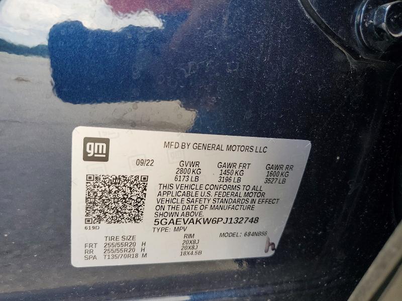 Aukcja sprzedaży 2023 Buick Enclave, vin: 5GAEVAKW6PJ132748, numer aukcji: 61602986