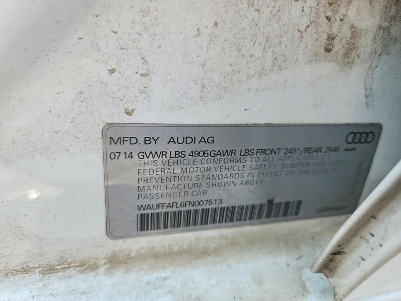 Продаж на аукціоні авто 2015 Audi A4, vin: WAUFFAFL6FN007513, номер лоту: 59374236