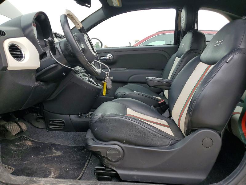 60969876 :رقم المزاد ، 3C3CFFCR3DT692535 vin ، 2013 Fiat 500 مزاد بيع