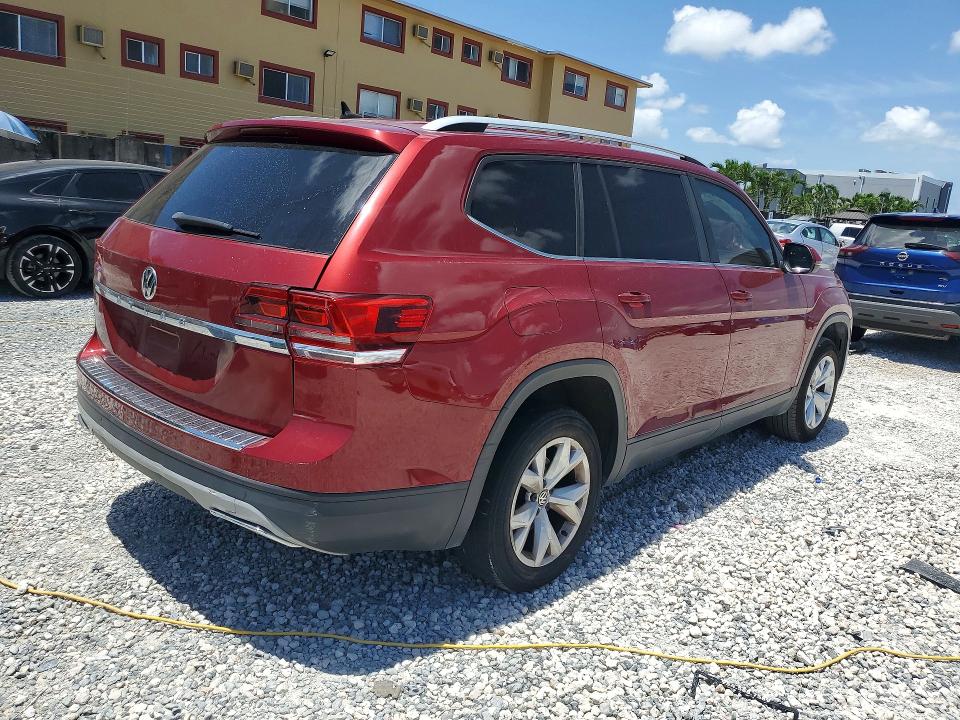 2018 Volkswagen Atlas მანქანა იყიდება აუქციონზე, vin: 1V2DP2CA7JC591942, აუქციონის ნომერი: 61857006