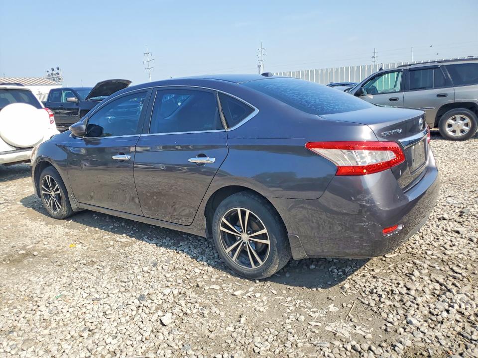 61890166 :رقم المزاد ، 3N1AB7AP1FY315524 vin ، 2015 Nissan Sentra مزاد بيع