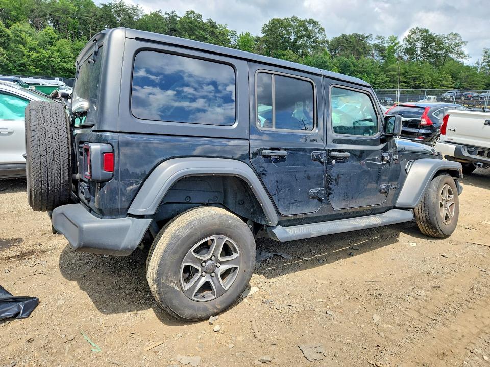 2022 Jeep Wrangler Unlimited მანქანა იყიდება აუქციონზე, vin: 1C4HJXDM7NW279621, აუქციონის ნომერი: 60749806