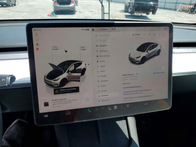 Aukcja sprzedaży 2023 Tesla Model Y, vin: 7SAYGDEE4PF800812, numer aukcji: 85974275