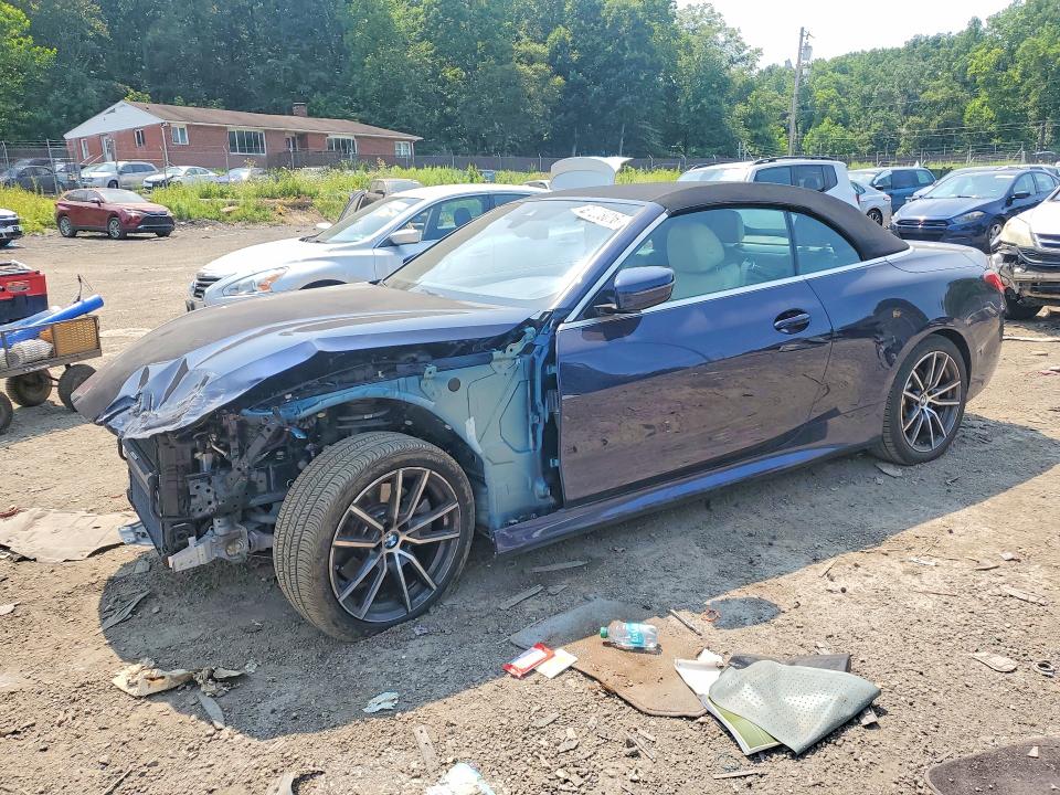 61208016 :رقم المزاد ، WBA23AT04NCJ52531 vin ، 2022 Bmw 430i مزاد بيع