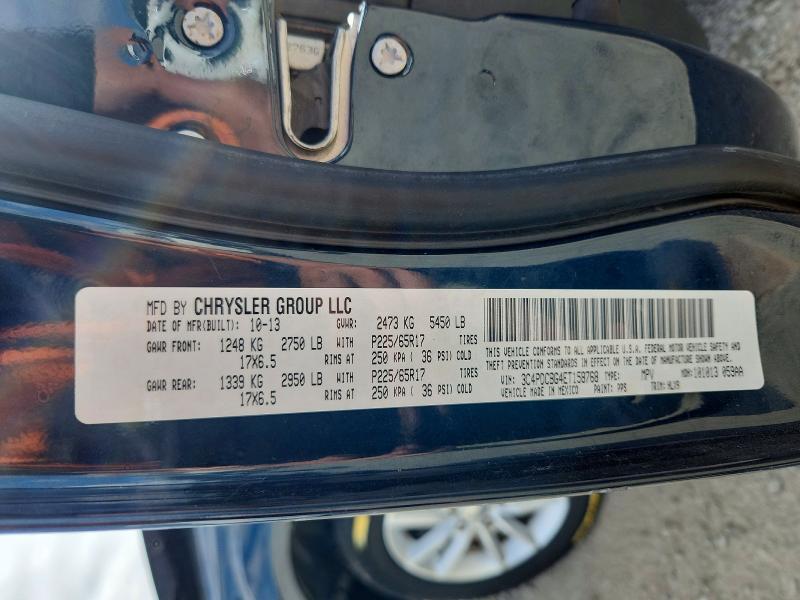 62519416 :رقم المزاد ، 3C4PDCBG4ET158768 vin ، 2014 Dodge Journey مزاد بيع