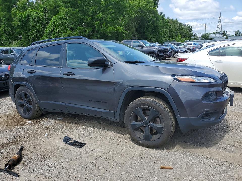 61557496 :رقم المزاد ، 1C4PJMAS1GW356807 vin ، 2016 Jeep Cherokee مزاد بيع