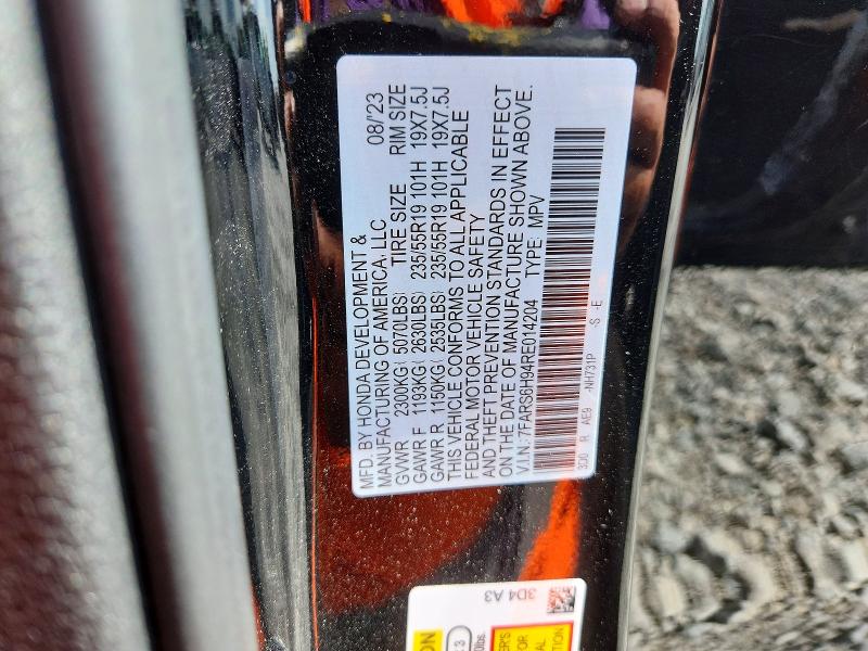 61848876 :رقم المزاد ، 7FARS6H94RE014204 vin ، 2024 Honda Cr-v مزاد بيع