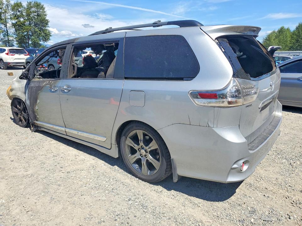 Продажа на аукционе авто 2015 Toyota Sienna, vin: 5TDXK3DC8FS638159, номер лота: 62843076