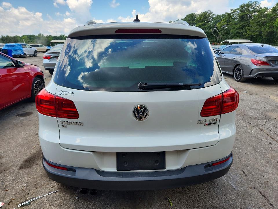 76292535 :رقم المزاد ، WVGBV7AX9GW522871 vin ، 2016 Volkswagen Tiguan مزاد بيع