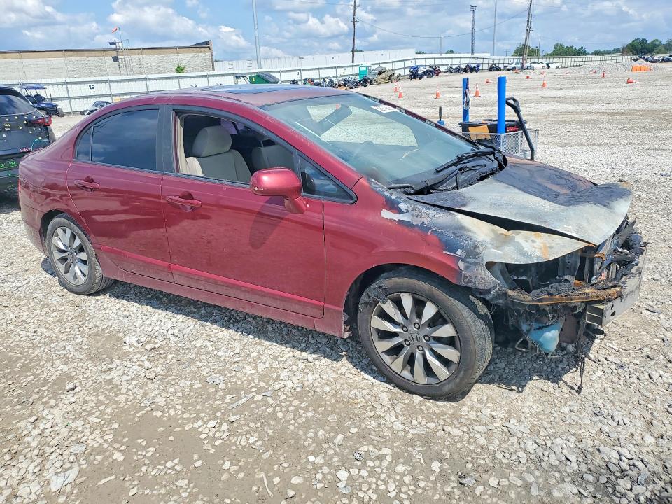 2009 Honda Civic მანქანა იყიდება აუქციონზე, vin: 19XFA16879E008157, აუქციონის ნომერი: 62979806