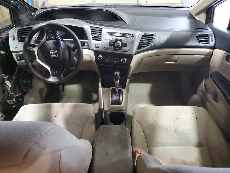 62126026 :رقم المزاد ، 19XFB2F56CE053705 vin ، 2012 Honda Civic مزاد بيع