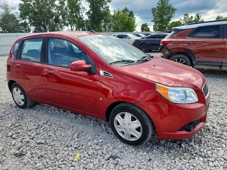 62123966 :رقم المزاد ، KL1TD66E29B649802 vin ، 2009 Chevrolet Aveo مزاد بيع
