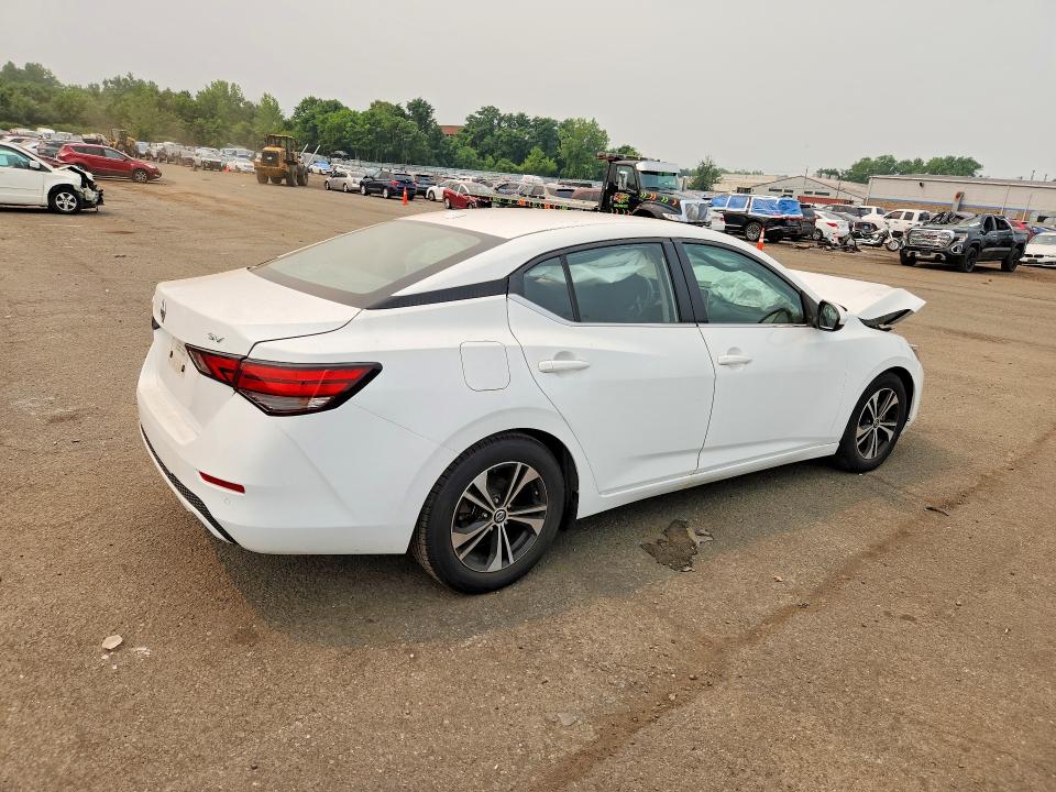 60745256 :رقم المزاد ، 3N1AB8CV3MY222857 vin ، 2021 Nissan Sentra مزاد بيع