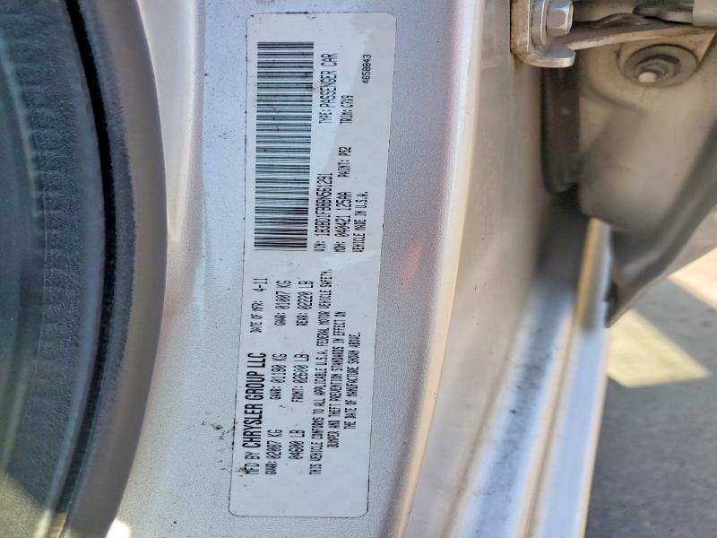 Продажа на аукционе авто 2011 Dodge Avenger, vin: 1B3BD1FB8BN561291, номер лота: 61960576