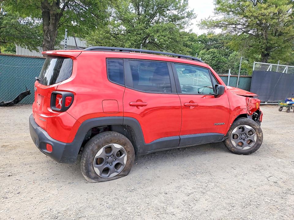 Продаж на аукціоні авто 2018 Jeep Renegade, vin: ZACCJBAB8JPG78920, номер лоту: 61973816
