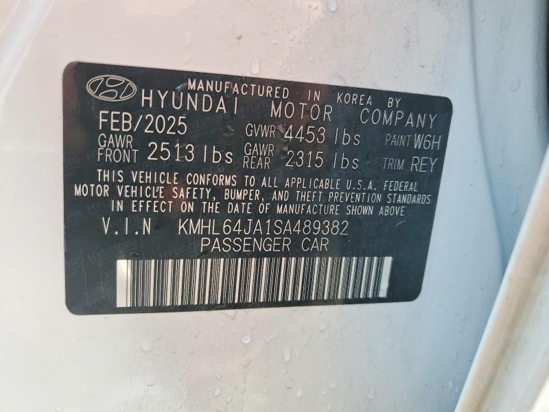 Продажа на аукционе авто 2025 Hyundai Sonata, vin: KMHL64JA1SA489382, номер лота: 59618406