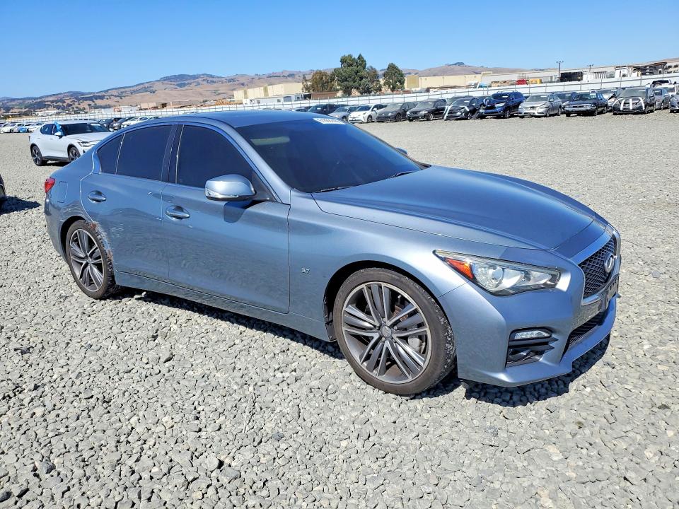 2014 Infiniti Q50 მანქანა იყიდება აუქციონზე, vin: JN1BV7AP8EM691831, აუქციონის ნომერი: 61868246
