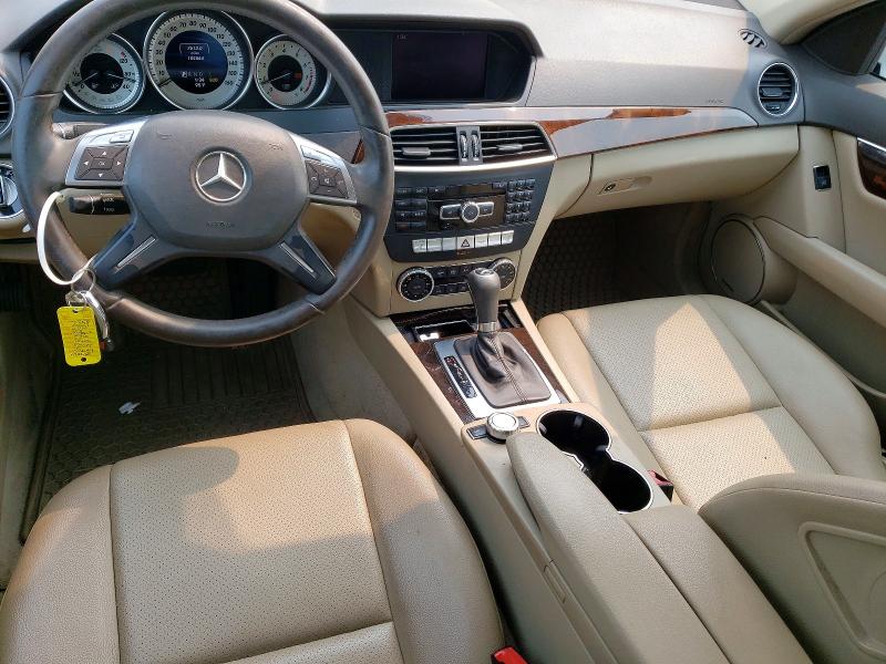 2014 Mercedes-benz C მანქანა იყიდება აუქციონზე, vin: WDDGF8ABXER302674, აუქციონის ნომერი: 60664166