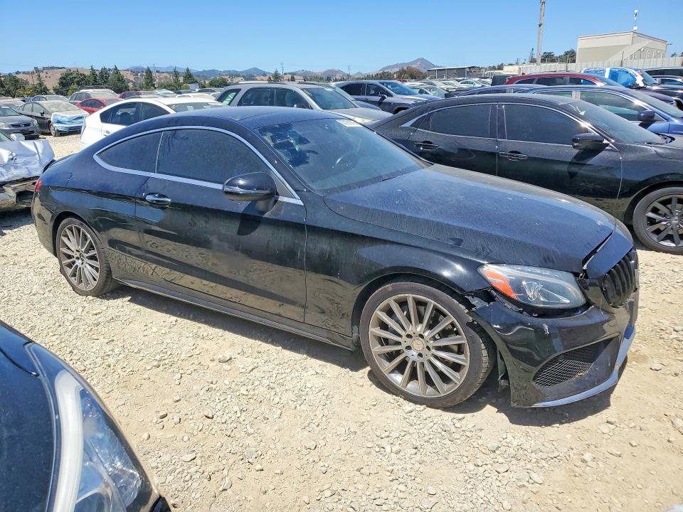 2017 Mercedes-benz C მანქანა იყიდება აუქციონზე, vin: WDDWJ4JB5HF404425, აუქციონის ნომერი: 63161916