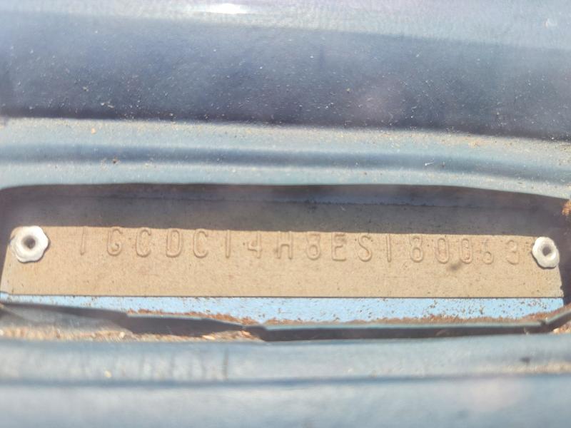 Aukcja sprzedaży 1984 Chevrolet C10, vin: 1GCDC14H8ES180063, numer aukcji: 60327726