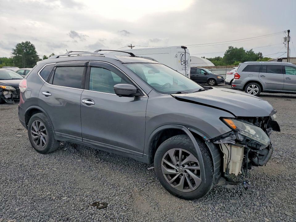 61393736 :رقم المزاد ، 5N1AT2MV2GC782772 vin ، 2016 Nissan Rogue مزاد بيع