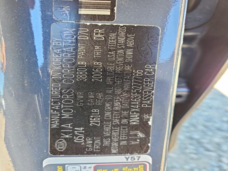 Продажа на аукционе авто 2015 Kia Forte, vin: KNAFX4A63F5277766, номер лота: 62859876