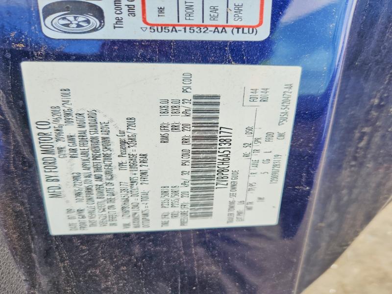 61439856 :رقم المزاد ، 1ZVBP8CH6A5138177 vin ، 2010 Ford Mustang مزاد بيع