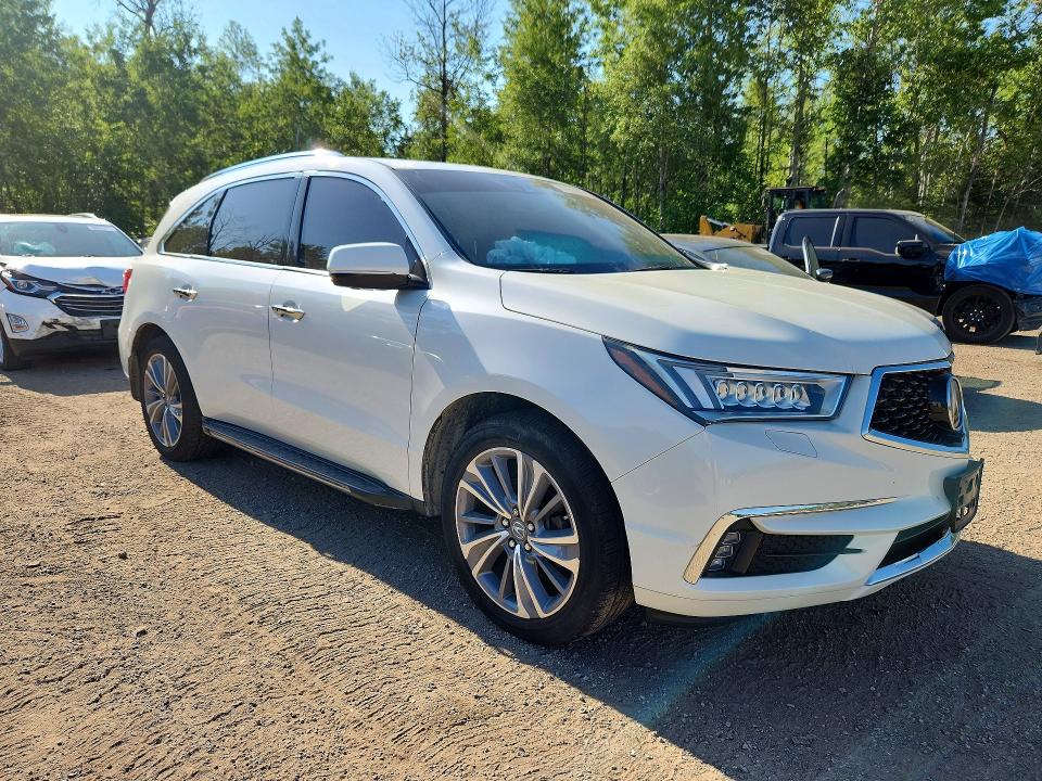 2017 Acura Mdx მანქანა იყიდება აუქციონზე, vin: 5FRYD4H86HB505142, აუქციონის ნომერი: 60163206
