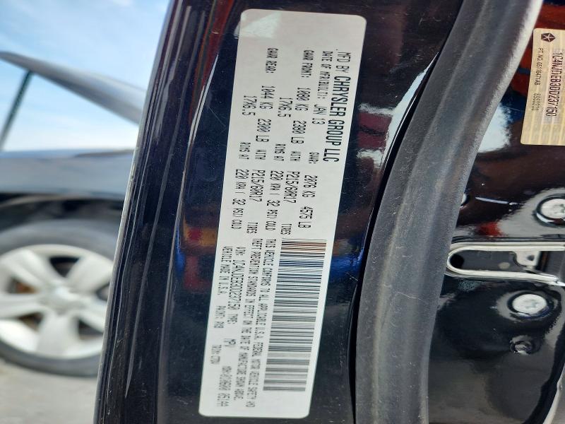 2013 Jeep Compass მანქანა იყიდება აუქციონზე, vin: 1C4NJDEB3DD237150, აუქციონის ნომერი: 62397226