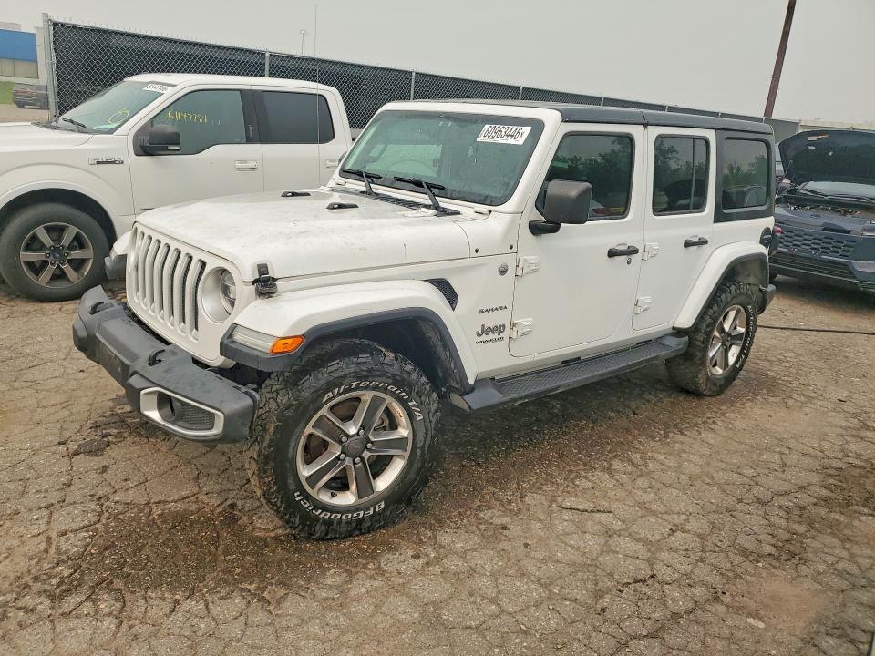 60963446 :رقم المزاد ، 1C4HJXEG2KW564666 vin ، 2019 Jeep Wrangler Unlimited مزاد بيع