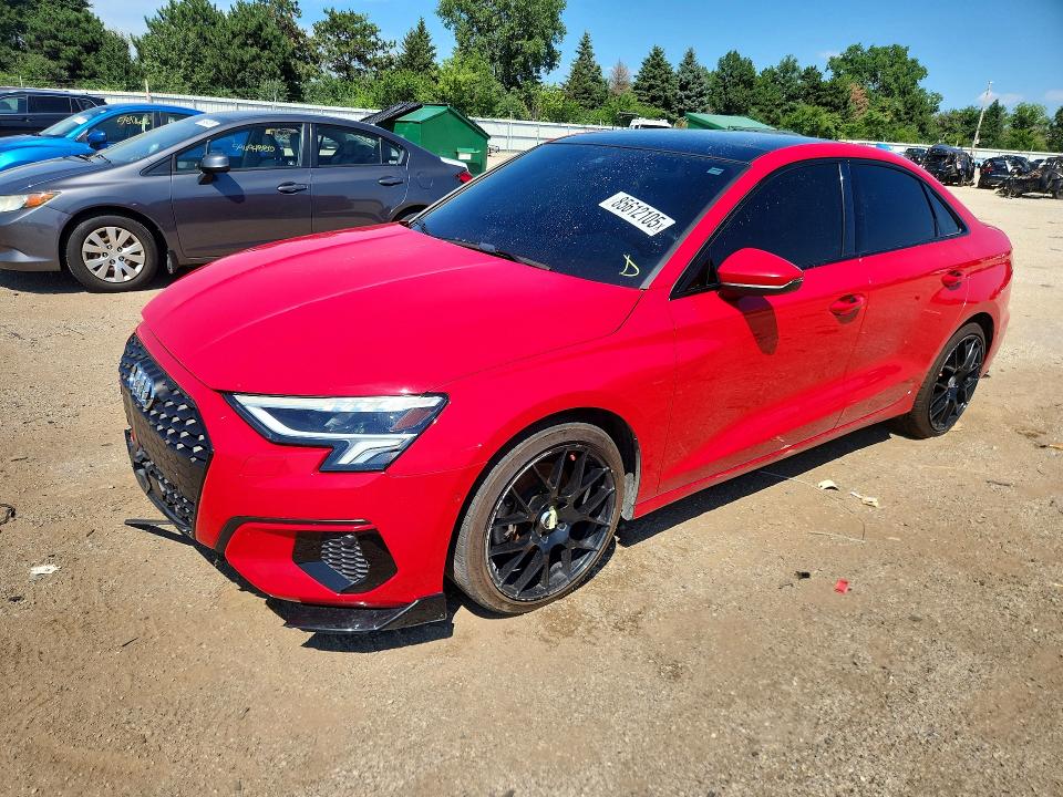 2022 Audi A3 მანქანა იყიდება აუქციონზე, vin: WAUHUDGY8NA012566, აუქციონის ნომერი: 85612105