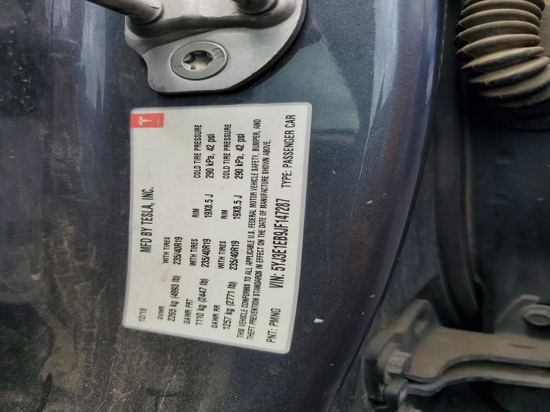 Продаж на аукціоні авто 2018 Tesla Model 3, vin: 5YJ3E1EB9JF147287, номер лоту: 61051256