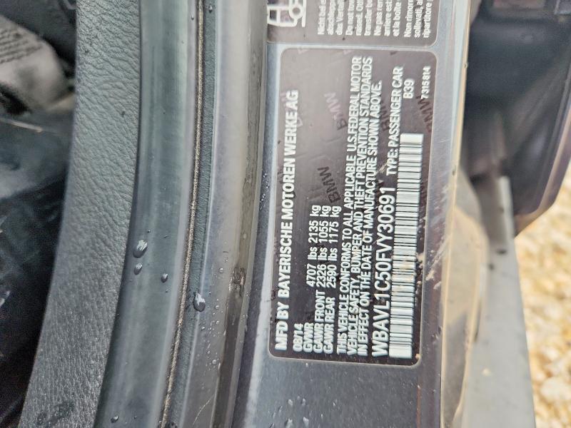 Aukcja sprzedaży 2015 Bmw X1, vin: WBAVL1C50FVY30691, numer aukcji: 61354676