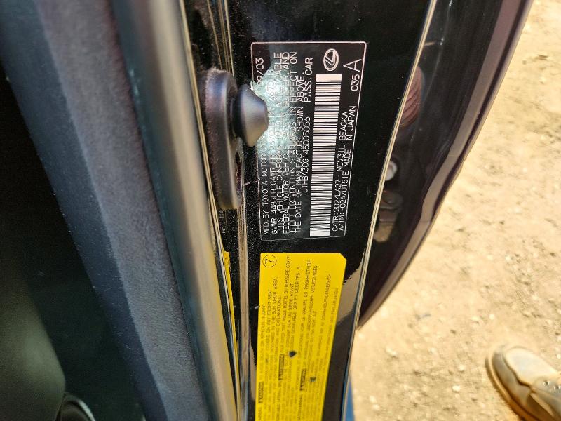 Продажа на аукционе авто 2004 Lexus Es, vin: JTHBA30G145005056, номер лота: 63526696