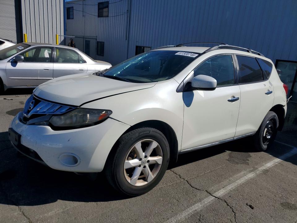 Auction sale of the 2010 Nissan Murano, vin: JN8AZ1MU2AW008116, lot number: 61508746